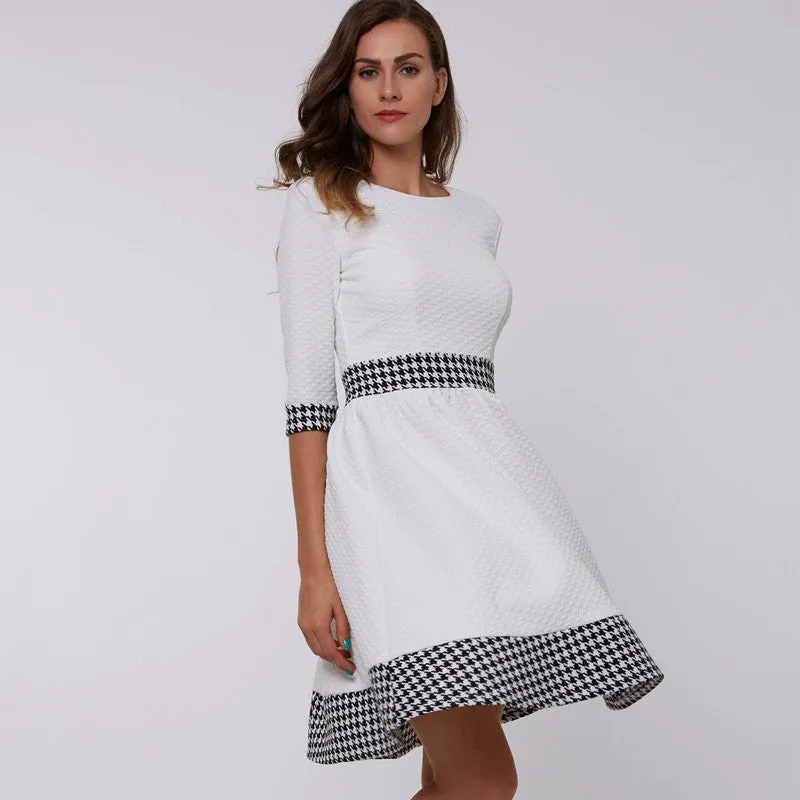 A-Line Dress Of Cotton