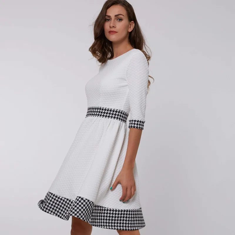 A-Line Dress Of Cotton