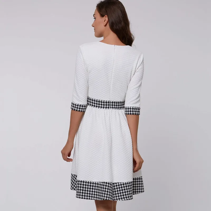 A-Line Dress Of Cotton