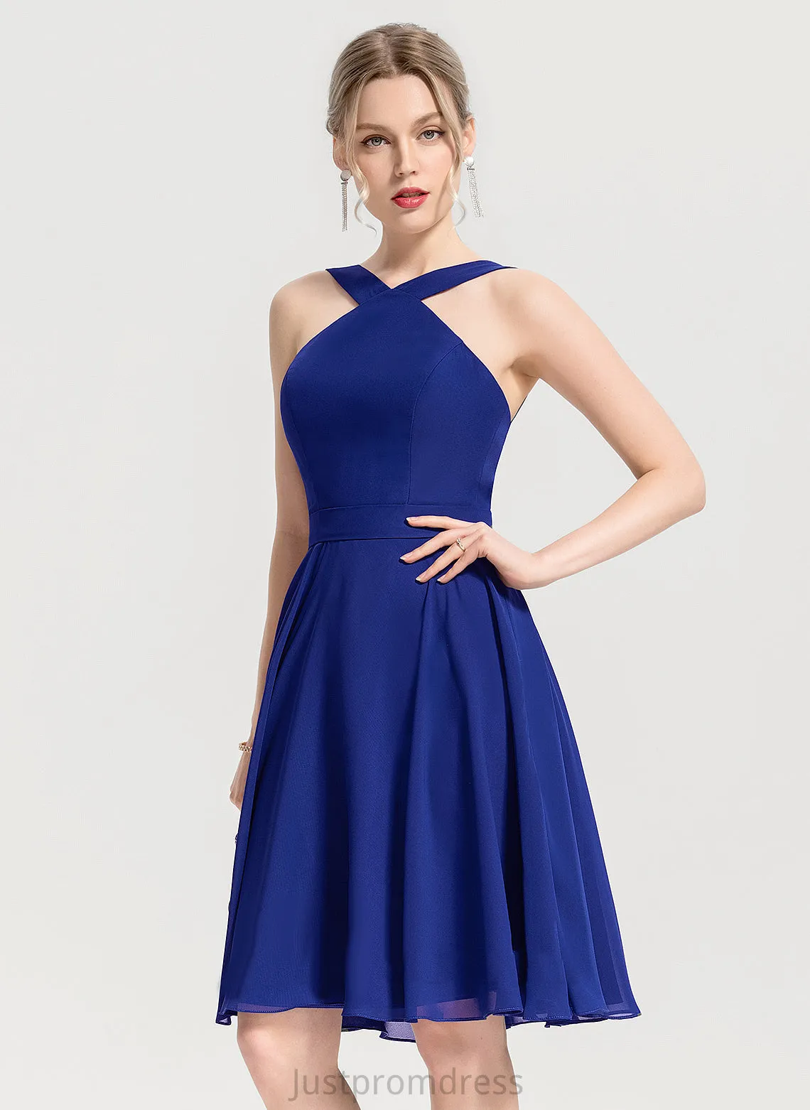 A-line Dresses Formal Dresses Thea V-Neck Chiffon