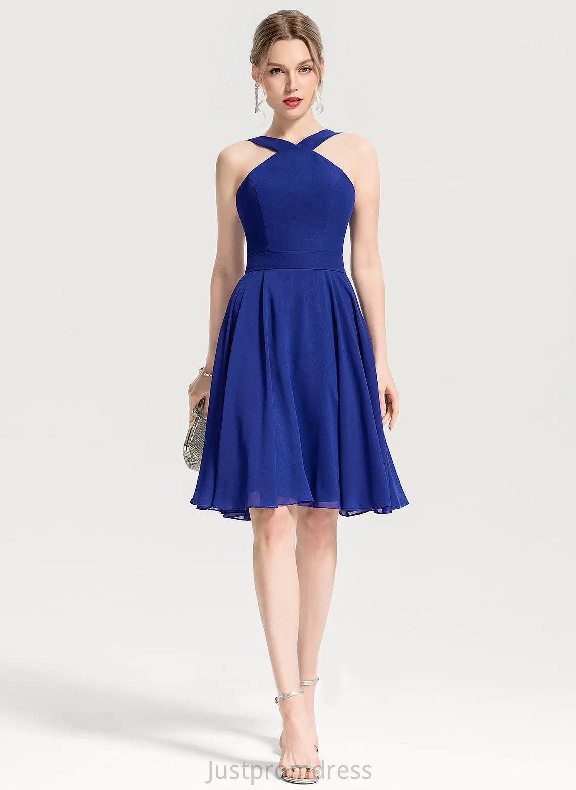 A-line Dresses Formal Dresses Thea V-Neck Chiffon