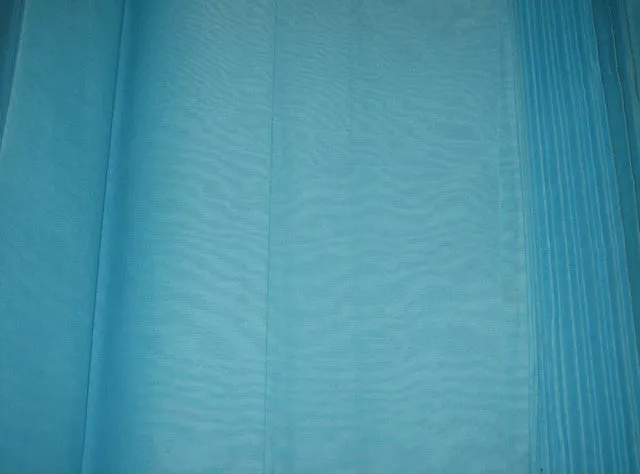 Aqua Blue cotton organdy fabric 44&quot; medium finish