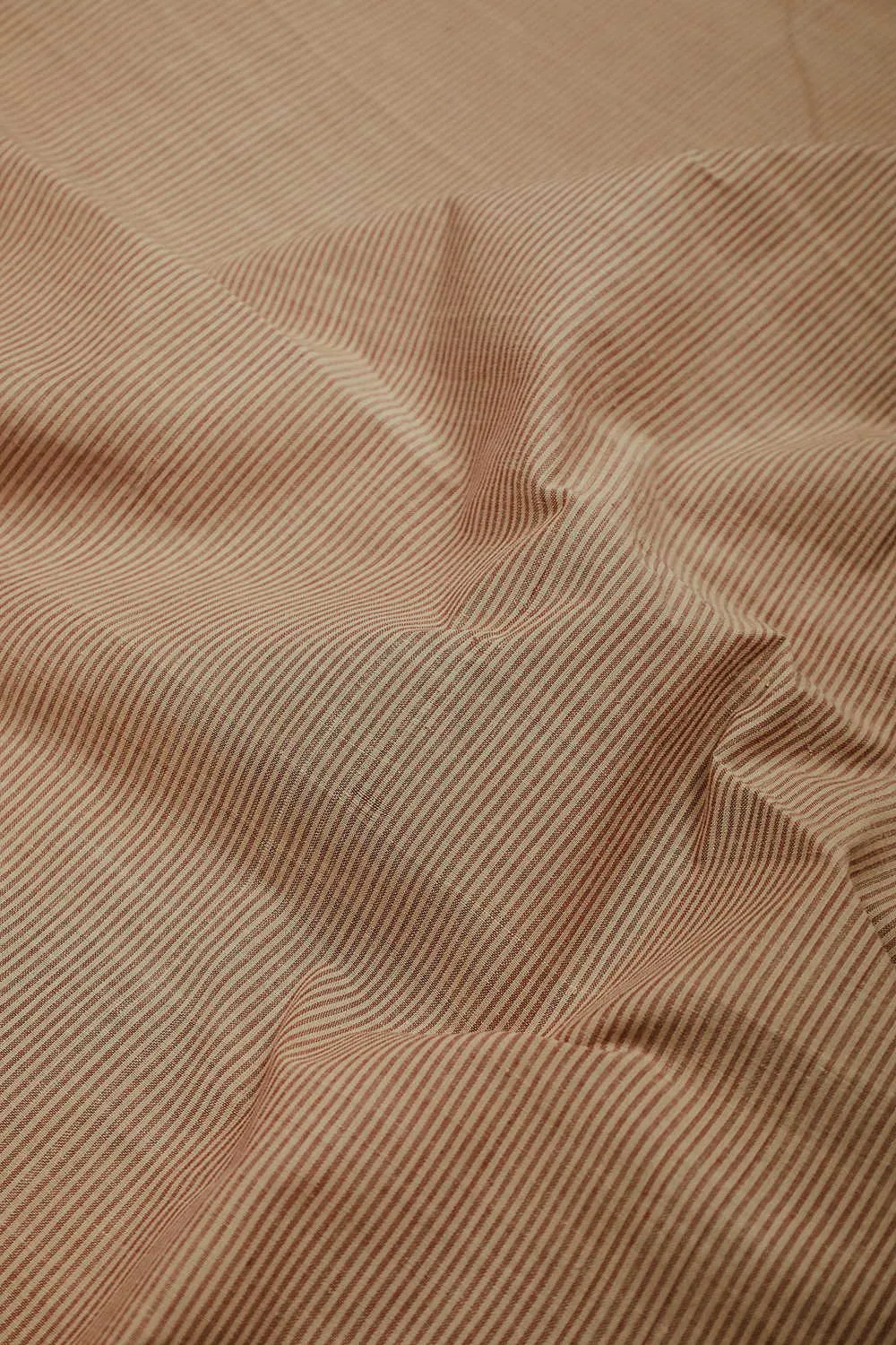 Beige Mangalagiri Cotton Fabric