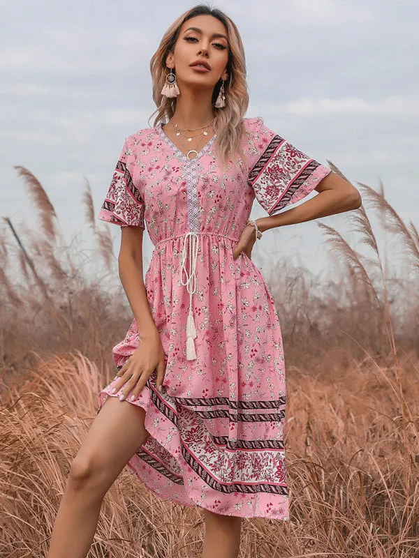 Bring a Touch of Bohemian to Your Style with Our Midi Dress