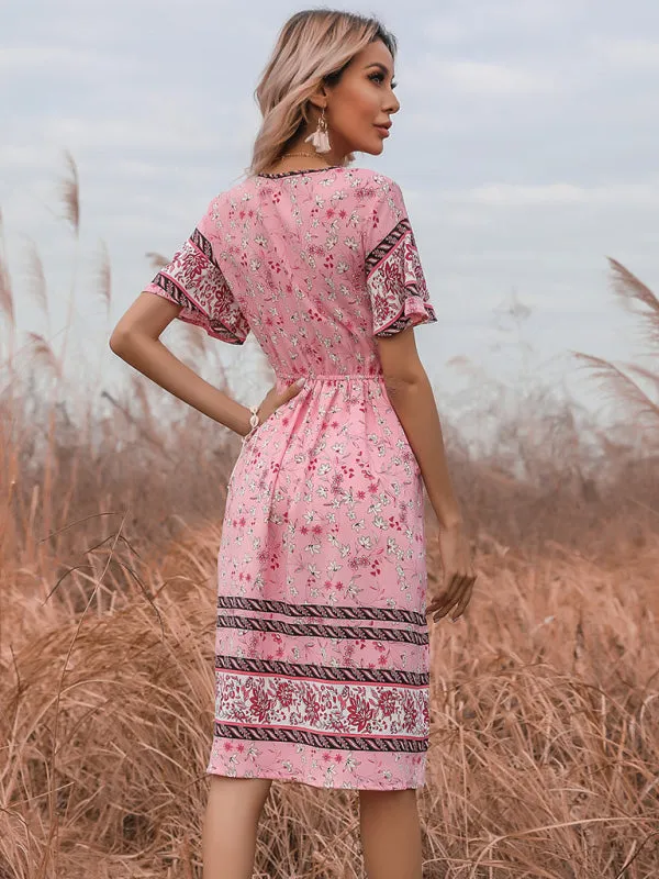 Bring a Touch of Bohemian to Your Style with Our Midi Dress