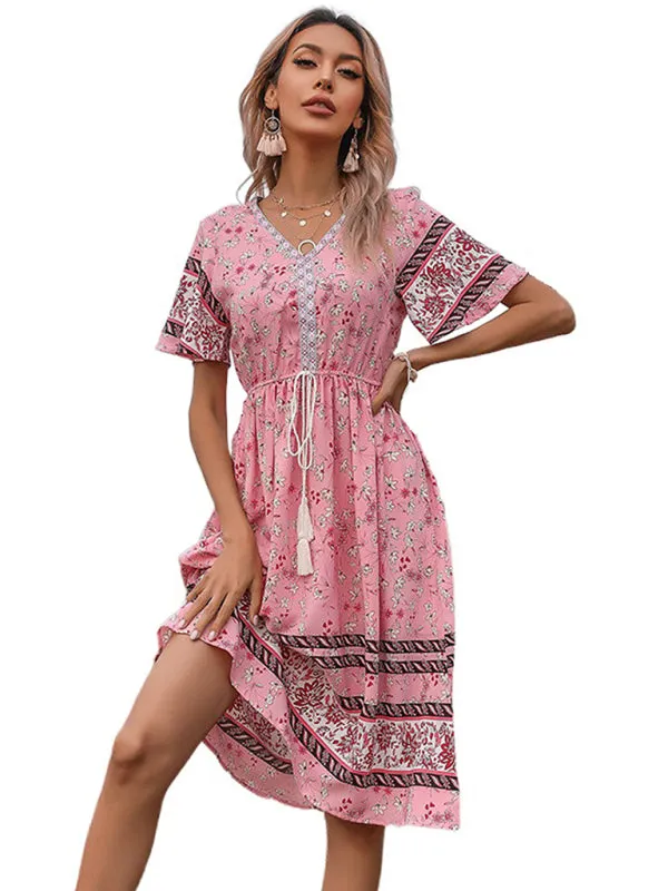 Bring a Touch of Bohemian to Your Style with Our Midi Dress