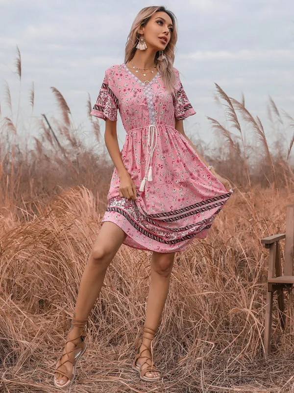 Bring a Touch of Bohemian to Your Style with Our Midi Dress