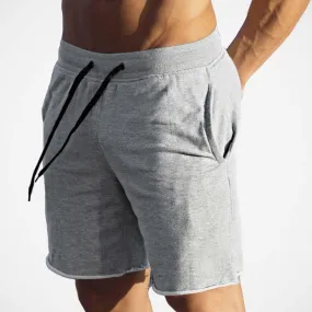 Casual Fitness Five-point Pants Solid Color Breathable Shorts