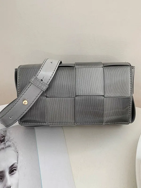 Chains Gradient Woven Crossbody Bags Bags