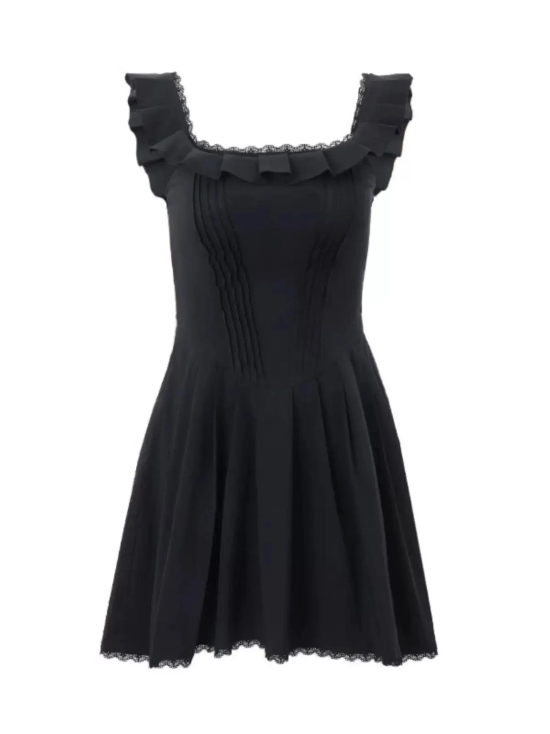 Darleth Ruffle Detail Mini Dress