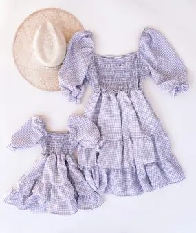 LILIS GINGHAM DRESSES Mama Matching Dresses