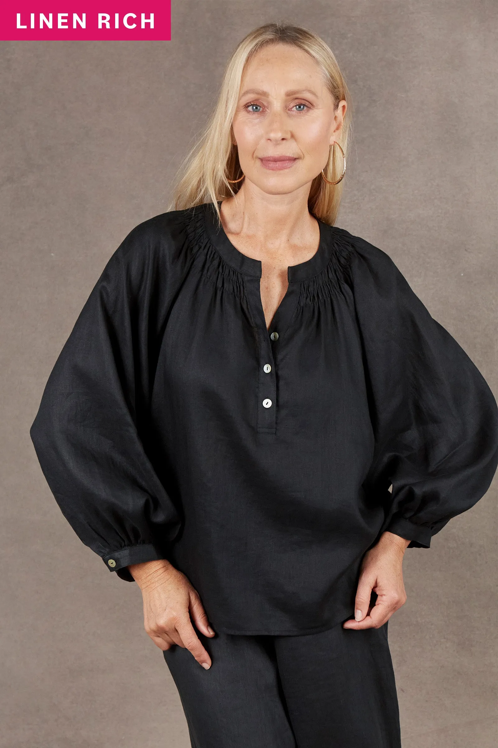 Nama Blouse - Ebony