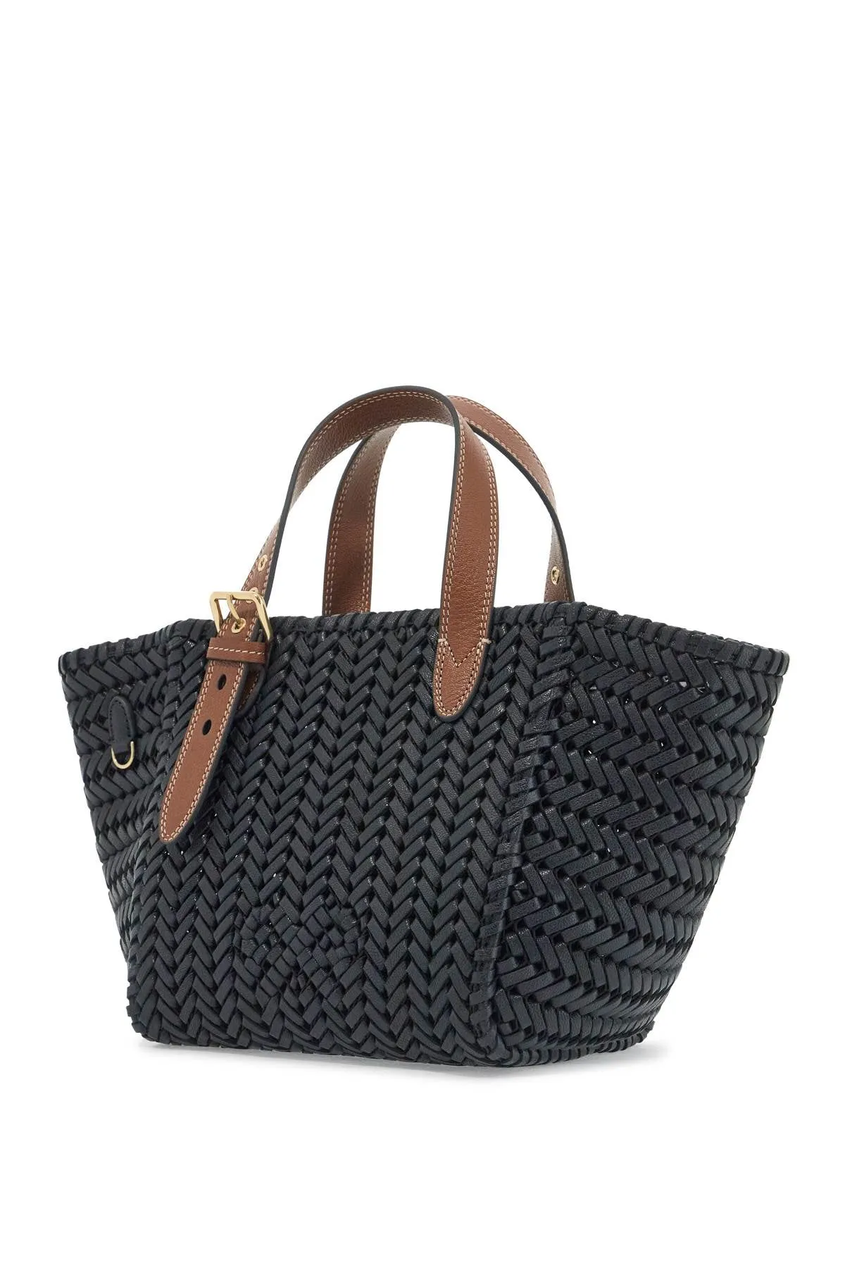 Neeson Woven Leather Tote Bag