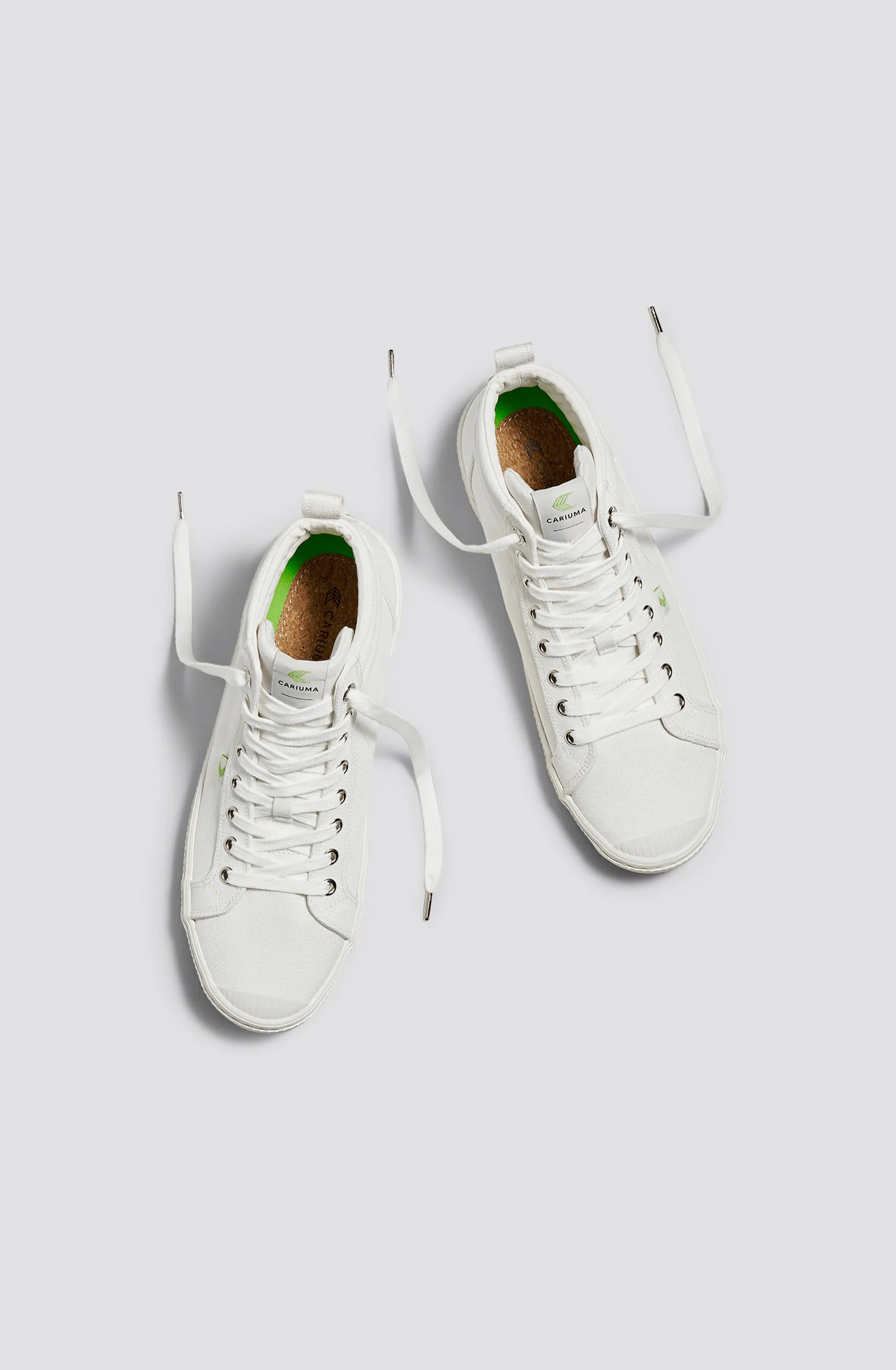 OCA High Off-White Canvas Sneaker Women