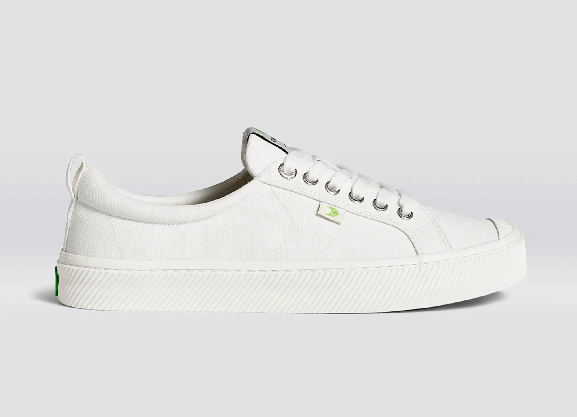 OCA Low Off-White Canvas Sneaker Women