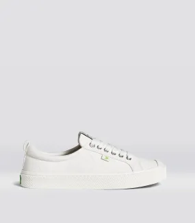 OCA Low Off-White Canvas Sneaker Women