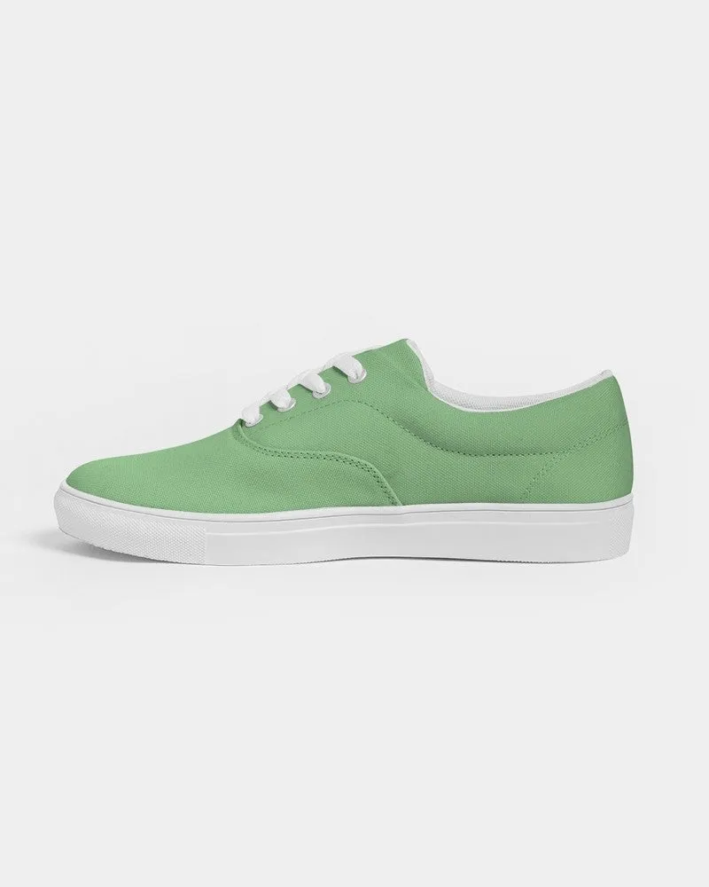 Pastel Green Women's Canvas Sneakers | Women's | Bright Pastel Green | C45M0Y60K0