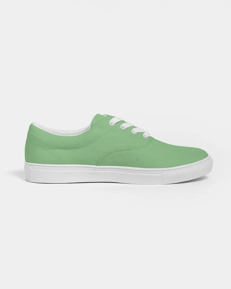 Pastel Green Women's Canvas Sneakers | Women's | Bright Pastel Green | C45M0Y60K0