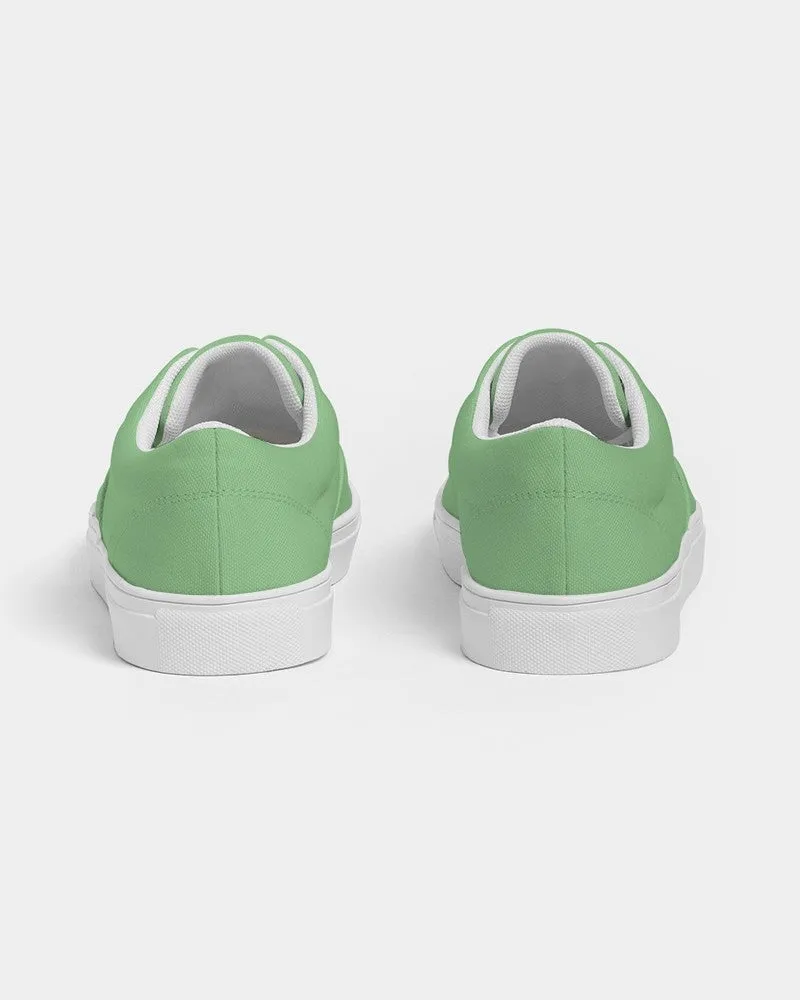 Pastel Green Women's Canvas Sneakers | Women's | Bright Pastel Green | C45M0Y60K0