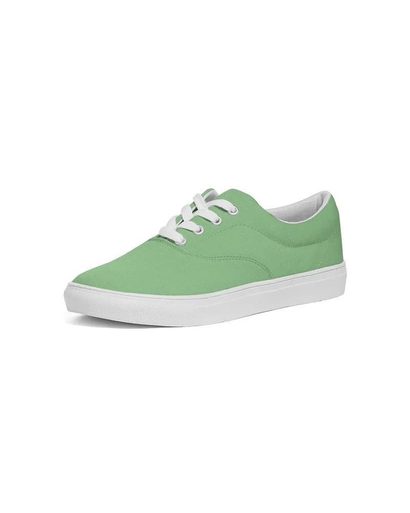 Pastel Green Women's Canvas Sneakers | Women's | Bright Pastel Green | C45M0Y60K0