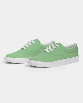 Pastel Green Women's Canvas Sneakers | Women's | Bright Pastel Green | C45M0Y60K0