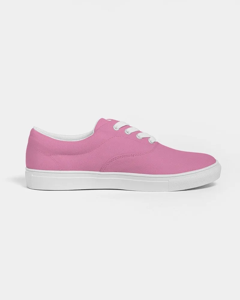 Pastel Magenta Men's Canvas Sneakers | Men's | Bright Pastel Magenta | C0M60Y0K0