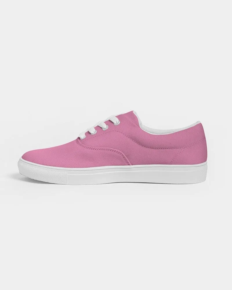 Pastel Magenta Men's Canvas Sneakers | Men's | Bright Pastel Magenta | C0M60Y0K0