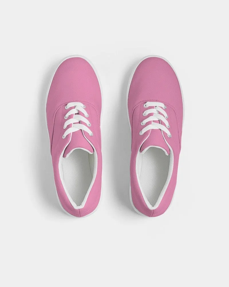 Pastel Magenta Men's Canvas Sneakers | Men's | Bright Pastel Magenta | C0M60Y0K0