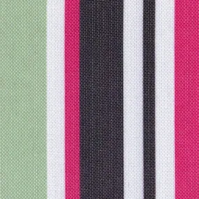 Pink | Stripe Pro Tuff Outdoor Canvas - SKU 6811P-D #U109