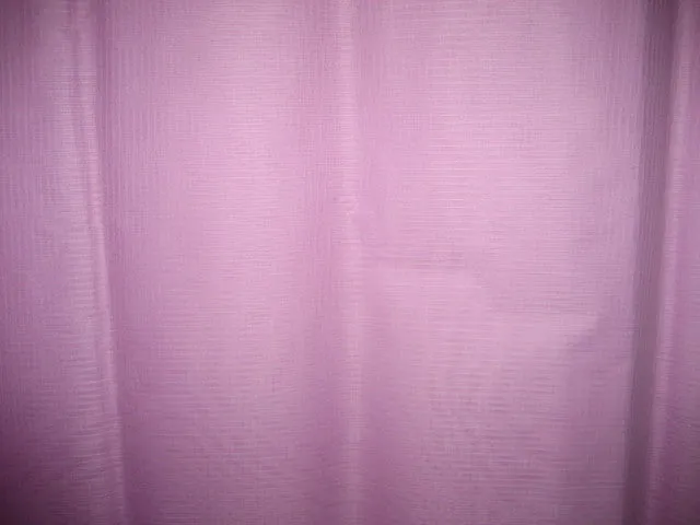 Pinkish Lavender Cotton Organdy Plaids~Width 44&quot;