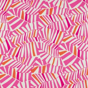 Printed Rayon & Linen - TOBAGO - 007 - Pink