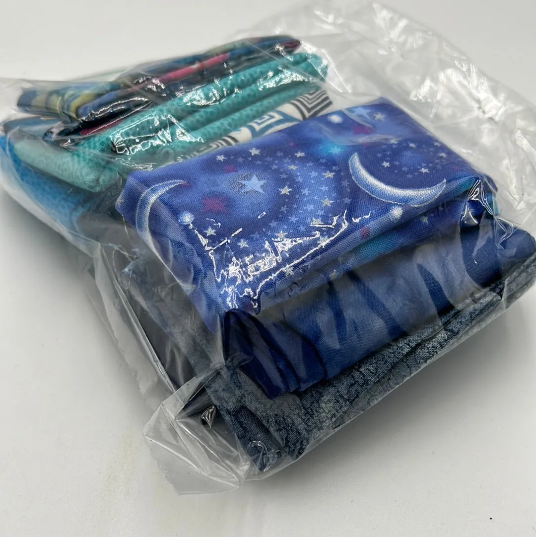 Quilting Scrap Bags, Purple & Blues (WQC1758:1761)