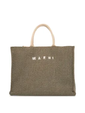 Raffia Woven Tote