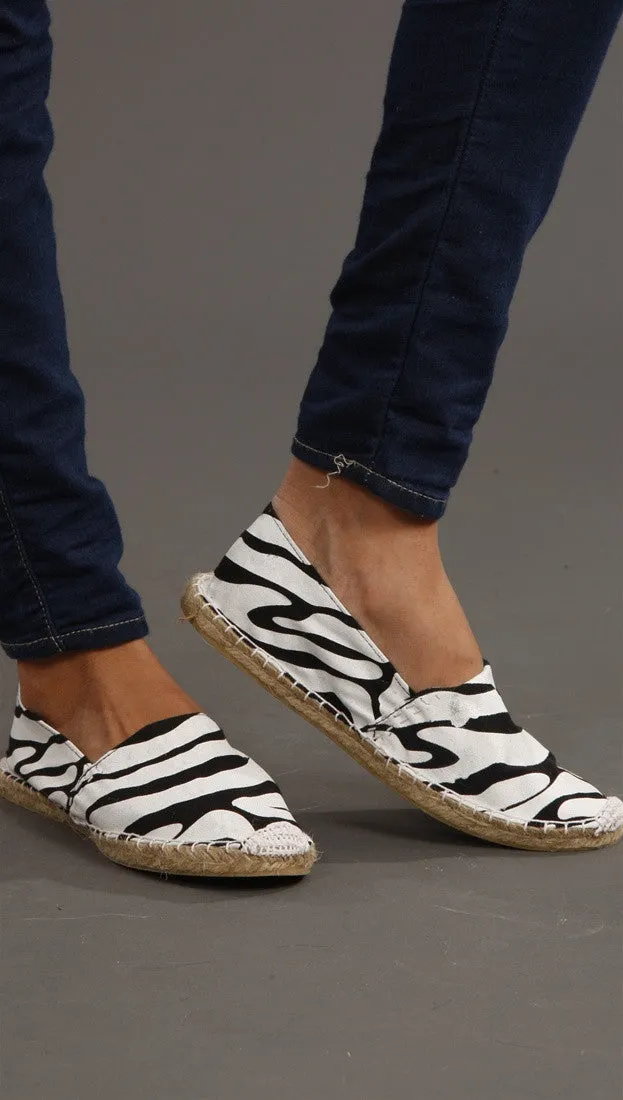 Rubber Duck White Zebra Flat