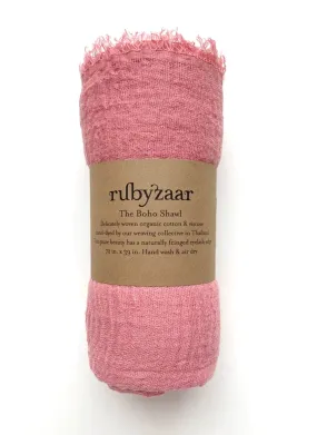 Ruby Zaar Light Pink Scarf