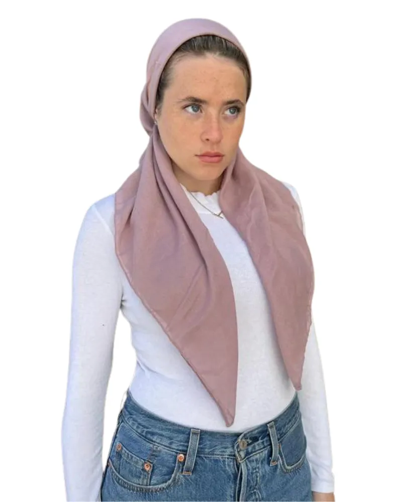 Scarf Bar Classic Lavender Pre-Tied Bandanna with Full Grip