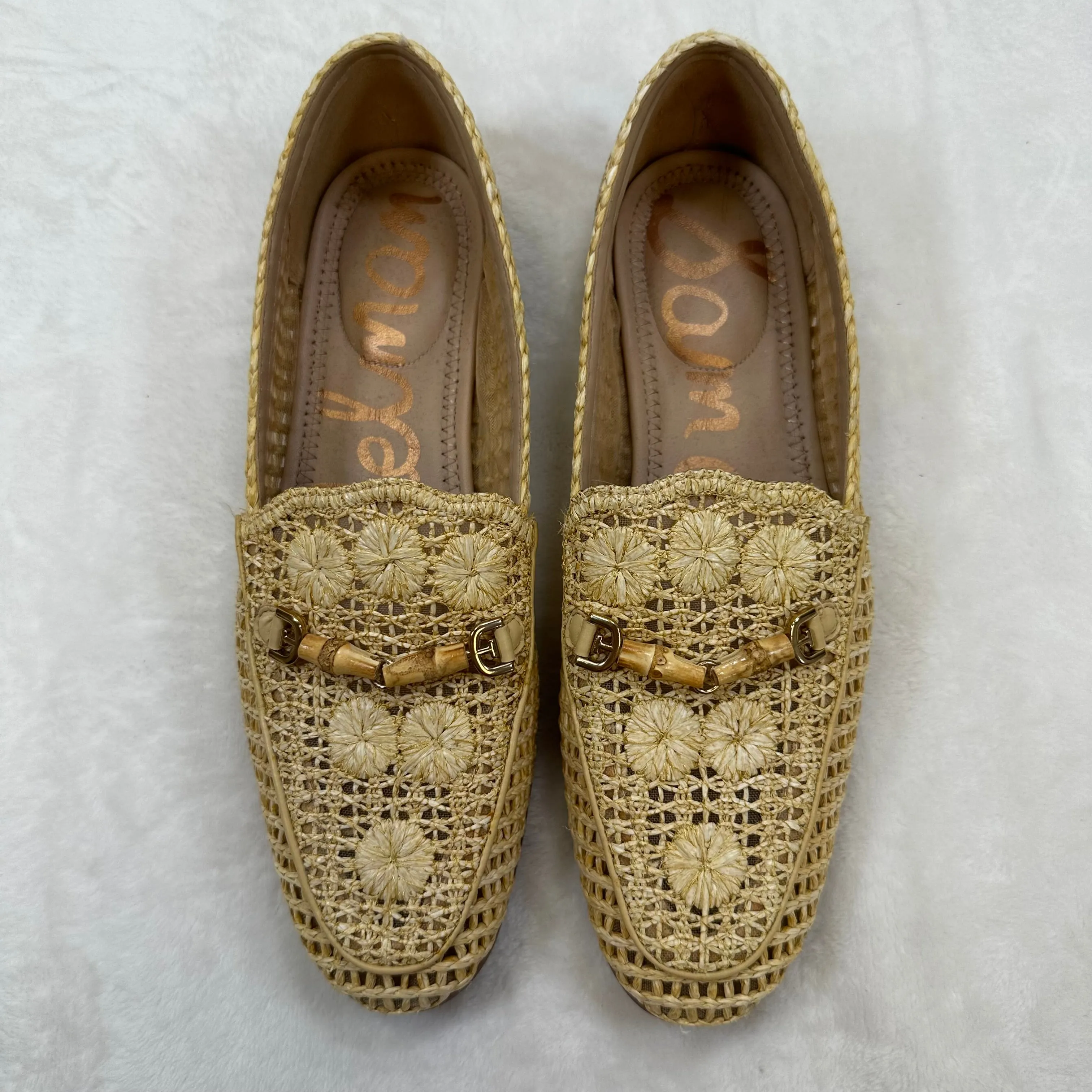 Shoes Flats Other By Sam Edelman In Straw, Size: 9