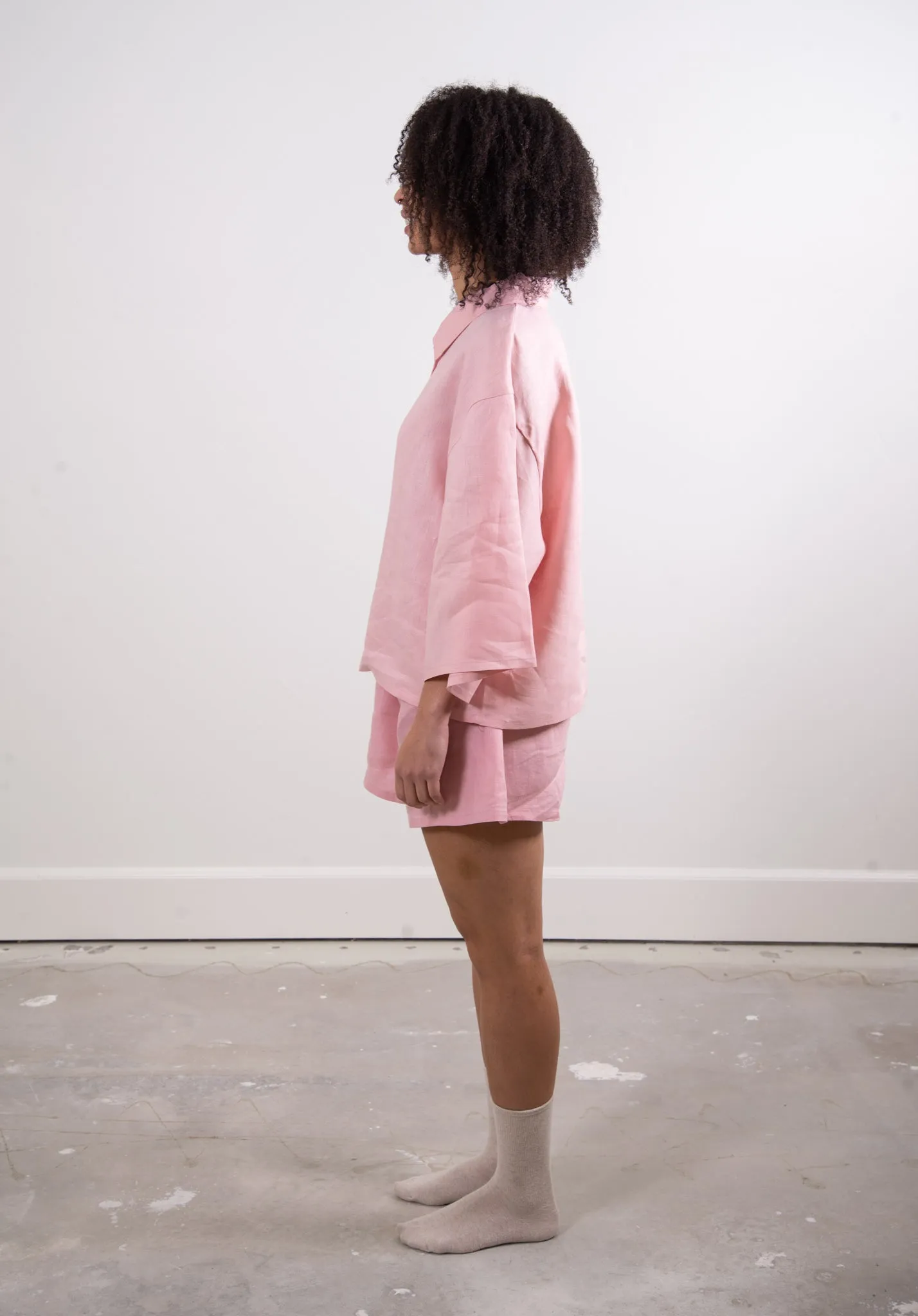 The Linen Set - Pink