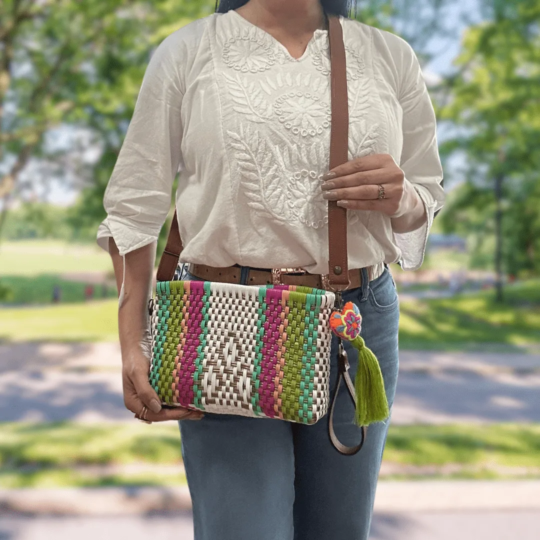 Upcycled Handwoven Handbags - Navy Dreams BUNDLE